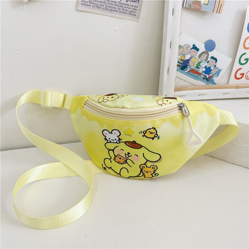 Children's Cartoon Korean Style Trendy Cool Fashionable Children's Waist Packs