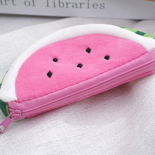 Children's Cute Watermelon Hanging Decorations Night Market Coin Purses