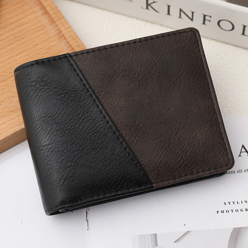 Men's Business Style Summer Leather First Layer Ladies Wallets