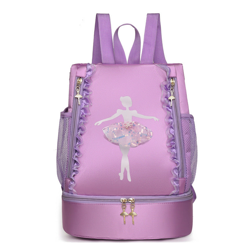 Children's Dance Double Latin Ballet Printable Princess Backpacks