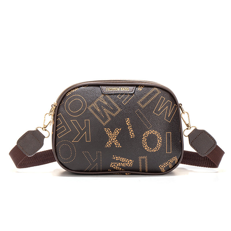 Small Trendy Fashion Simple Letter Printed Waist Packs