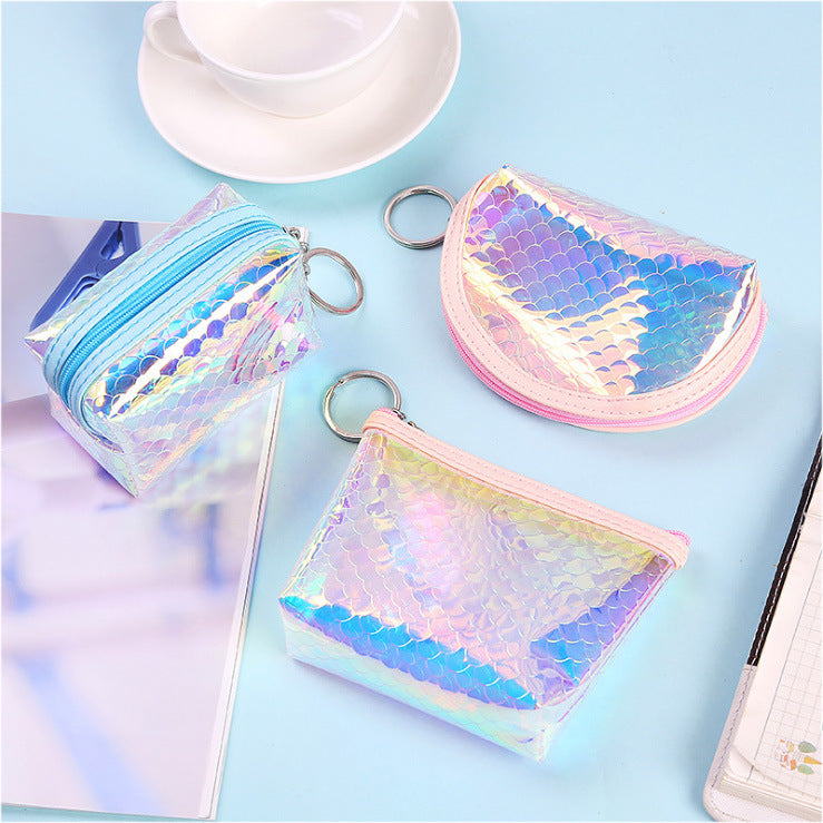 Women's Mini Small Cute Hand Transparent Portable Coin Purses