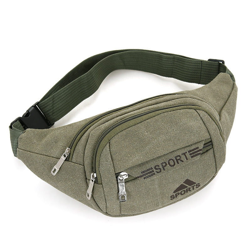 Cell Leisure Fashion Can Be Printed Business Men's Waist Packs