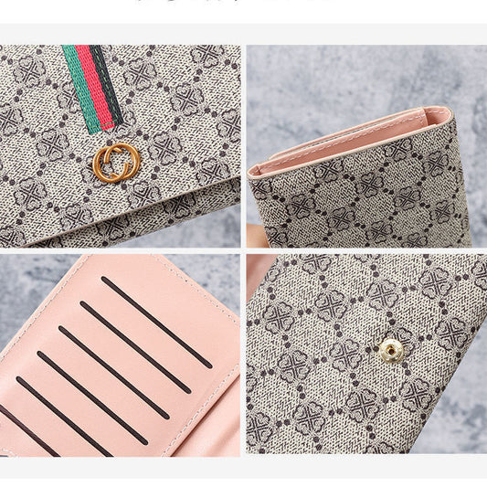 Women's Graceful Long Fashion Small Multifunctional Ladies Wallets