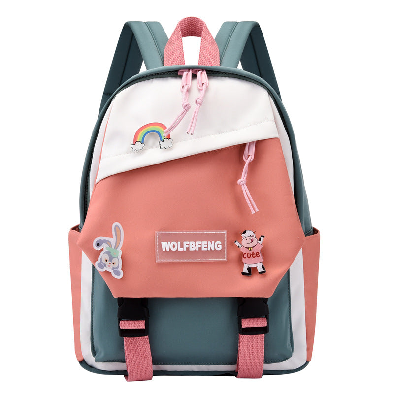 Children's Autumn Boys Senior Class Nylon Grade Kindergarten School Bags