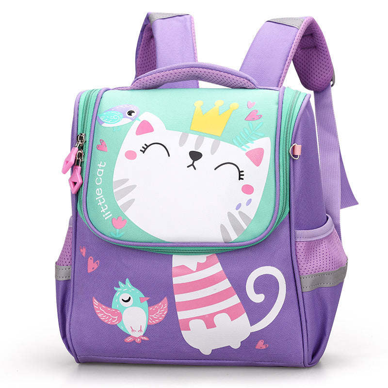 Children's Cartoon Cute Offload Large Class Little Kindergarten School Bags