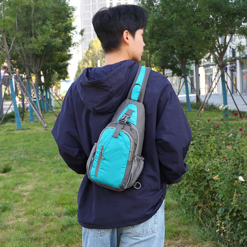 Slouchy Elegant Cool Waterproof Fashion Mobile Men's Chest Bags