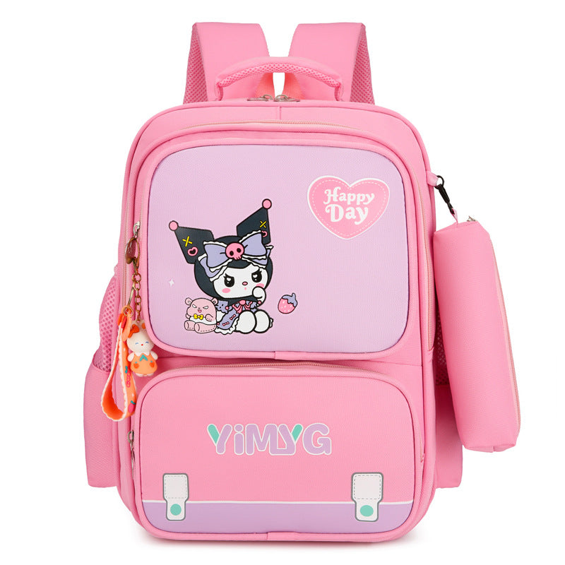 Large Capacity For Primary Cartoon Color Elementary School Students' Schoolbags