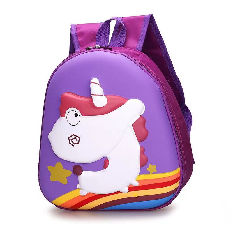 Children's Hard Shell Cute Unicorn Dinosaur Cartoon Kindergarten School Bags