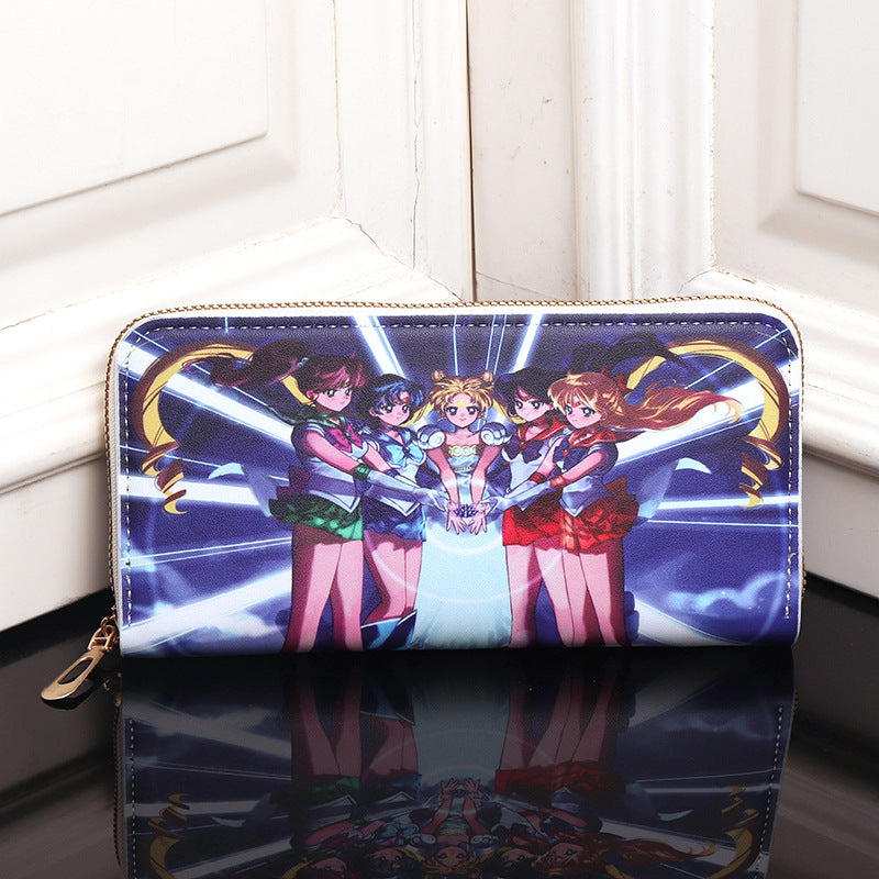 Clow Melody Cartoon Cute Zipper Soft Coin Purses