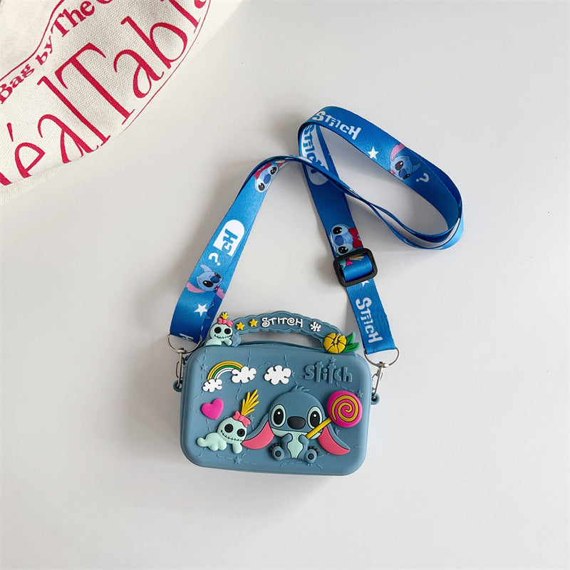 Cartoon Change Silicone Stitch Style Boy Purses