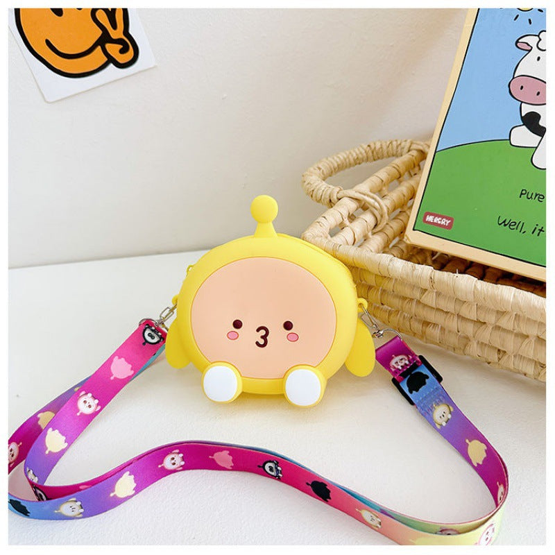 Children's Egg Puff Pocket Money Cute Cartoon Children's Waist Packs