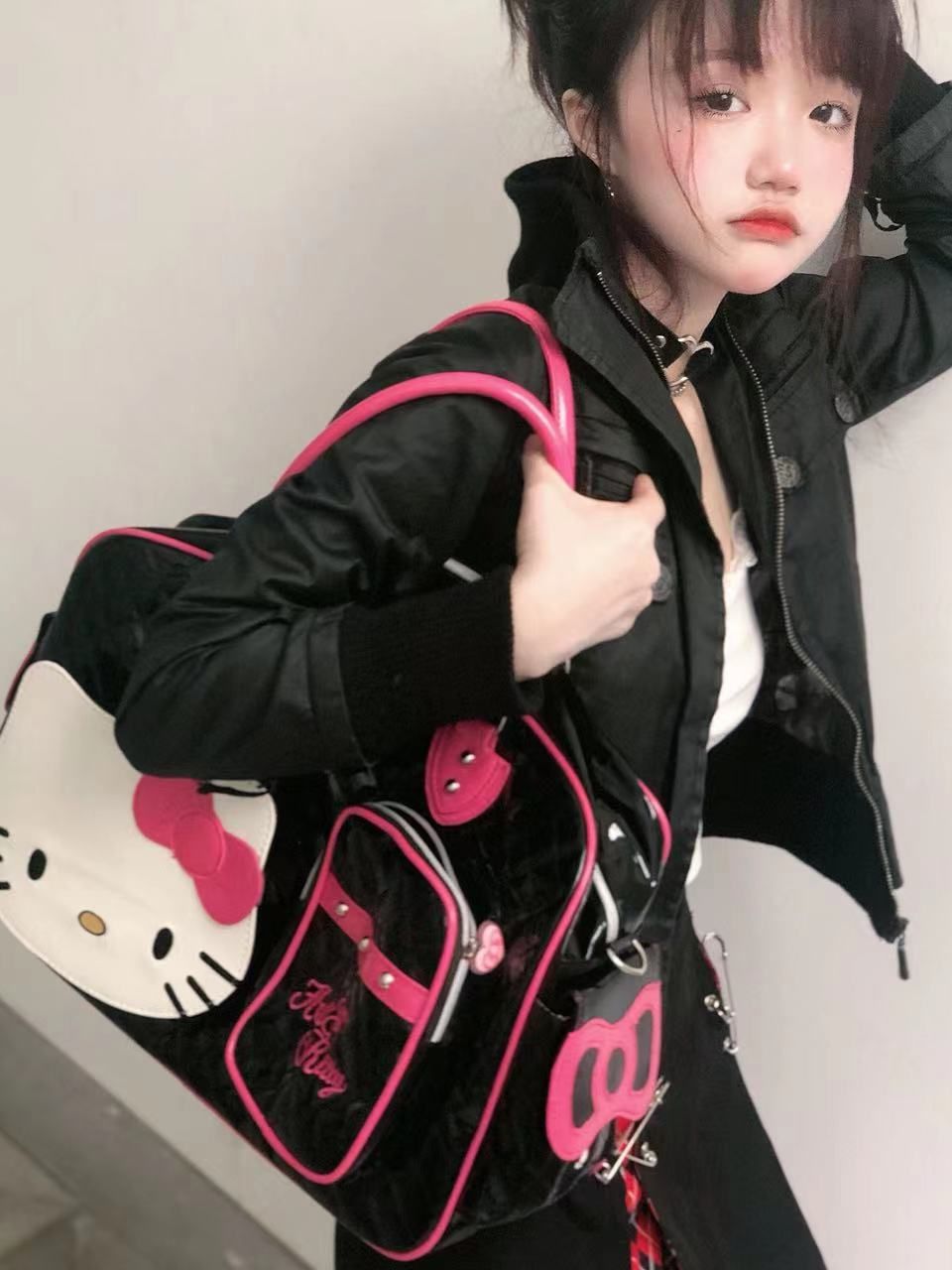 Hello Kitty Sweet Hot Super Large Travel Bags