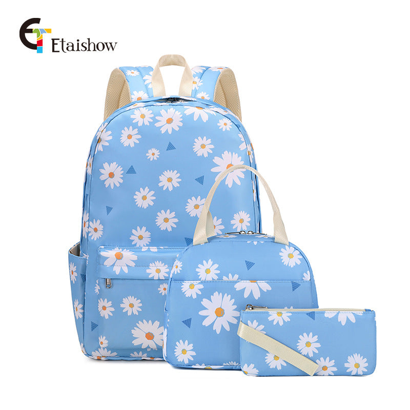 Three-piece Starry Sky Iti Printing Primary Elementary School Students' Schoolbags