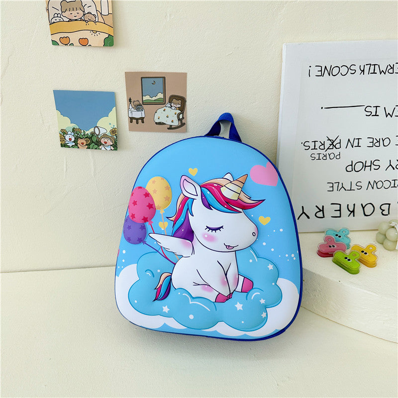 Children's Cartoon Boys Cute Egg Shell Small Children's Backpacks