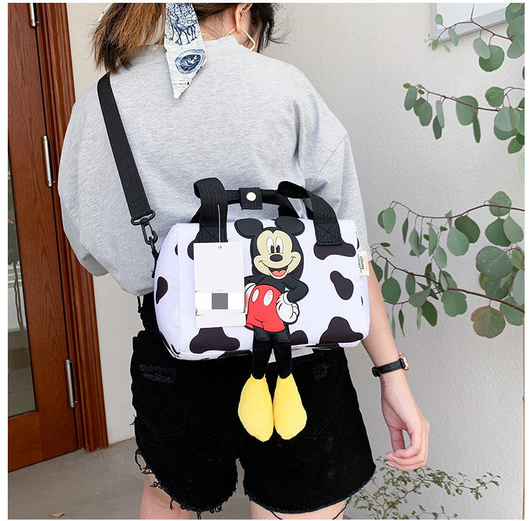 Children's Cute Pattern Bowling Fashion Portable Children's Shoulder Bags