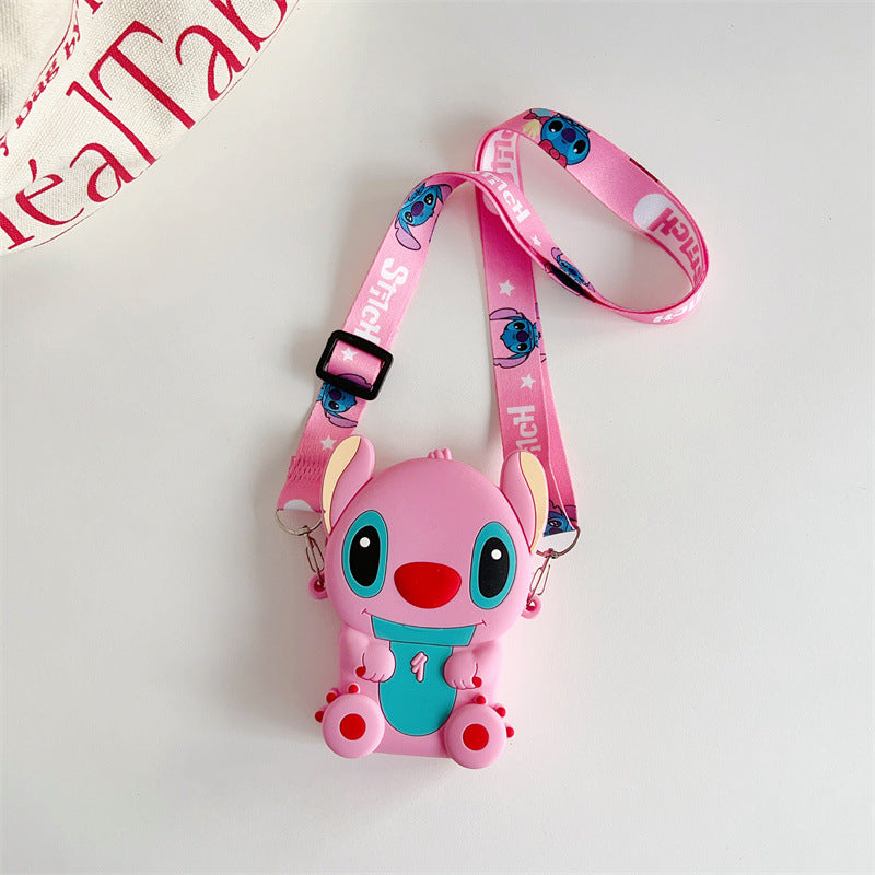 Cartoon Change Silicone Stitch Style Boy Purses