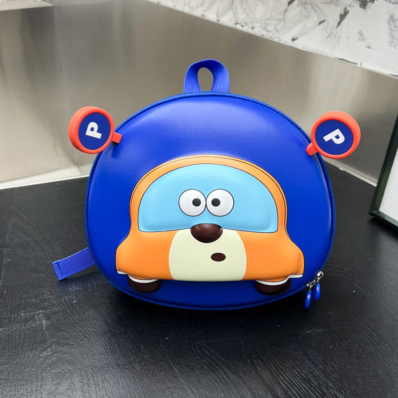 Children's Cartoon Cute Egg Shell Car Mini Western Children's Backpacks