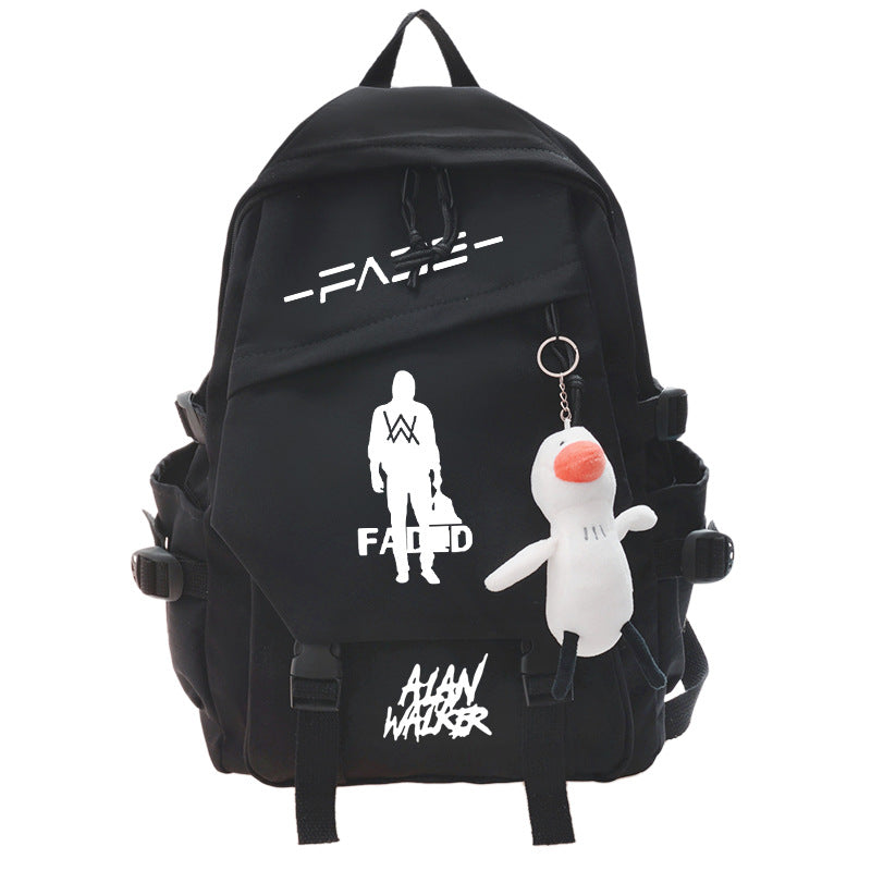 Men's Alan Walker Cotton Candy Large Capacity Backpacks