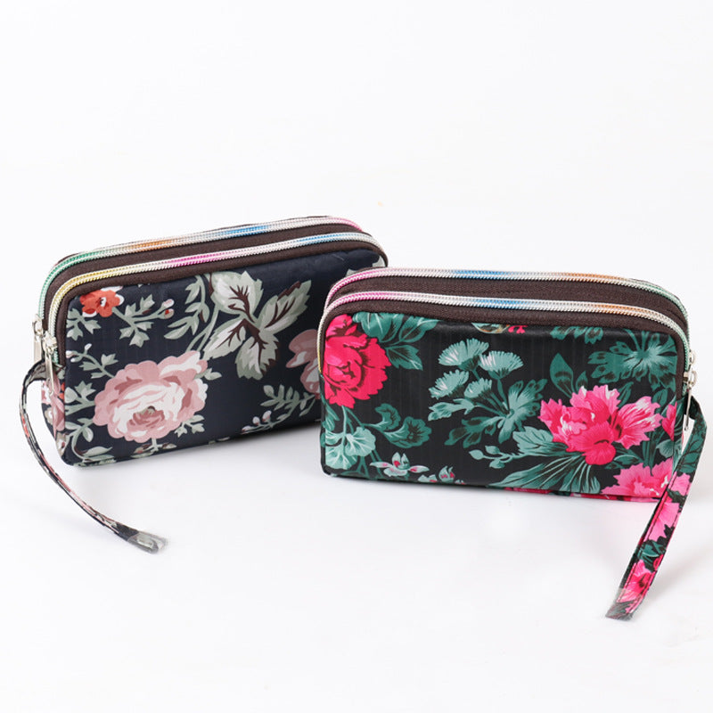 Women's Cool Versatile Long Clutch Fabric Purses