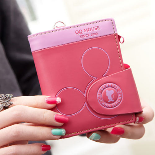 Chic Korean Style Cute Refreshing Zipper Ladies Wallets