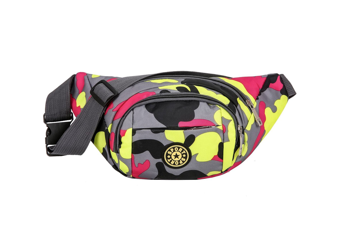 Women's & Men's & Fashion Camouflage Large Capacity Mobile Waist Packs