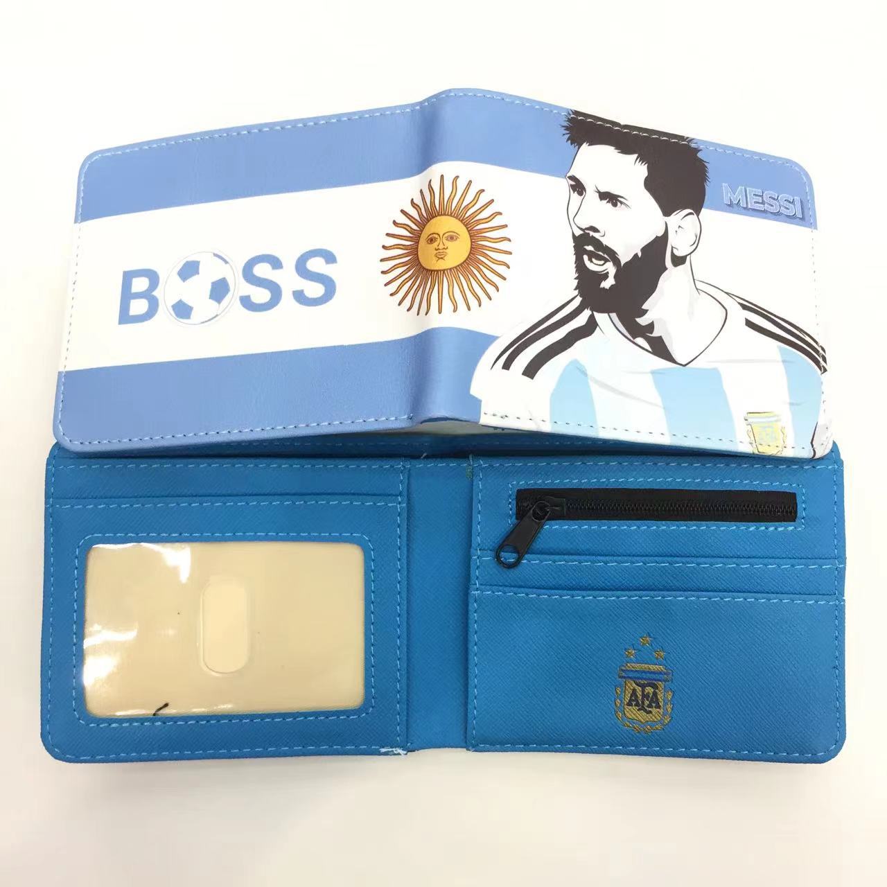 Football Fans Club Commemorative Supplies Color Coin Purses