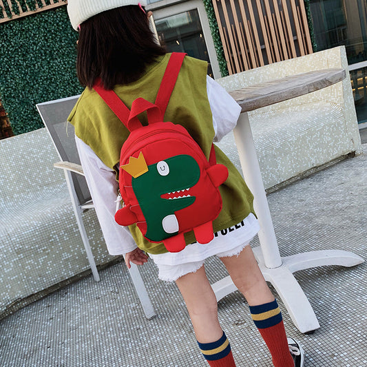 Children's Cartoon Dinosaur Large Small Class Boy Children's Backpacks