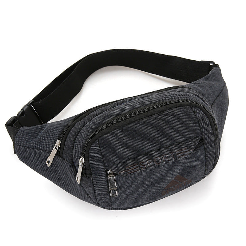 Cell Leisure Fashion Can Be Printed Business Men's Waist Packs