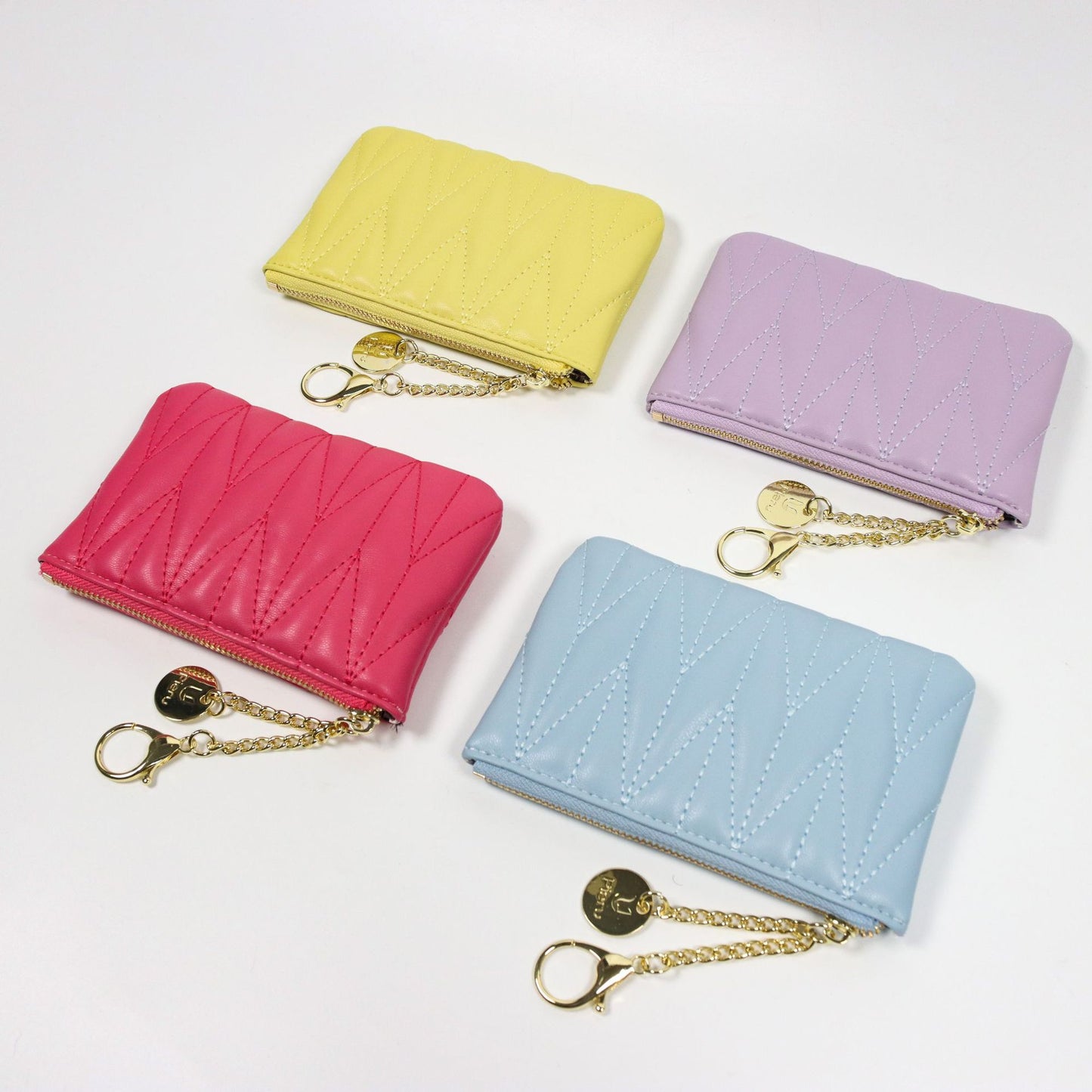 Women's Pocket Embroidered Mini Cosmetics Multifunctional Zipper Coin Purses