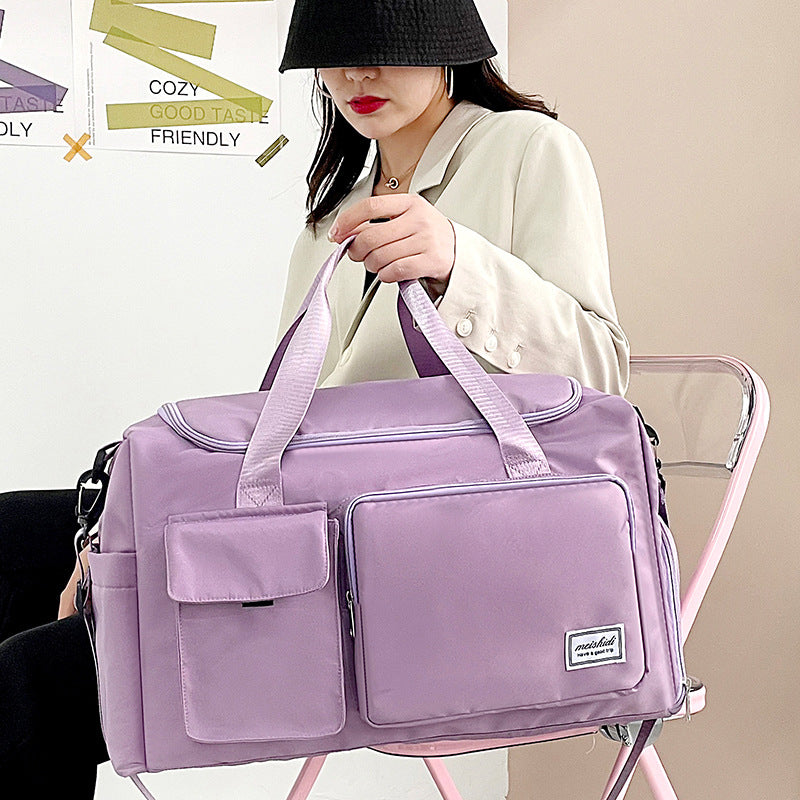 Women's Portable Waterproof Oxford Cloth Business Trip Travel Bags