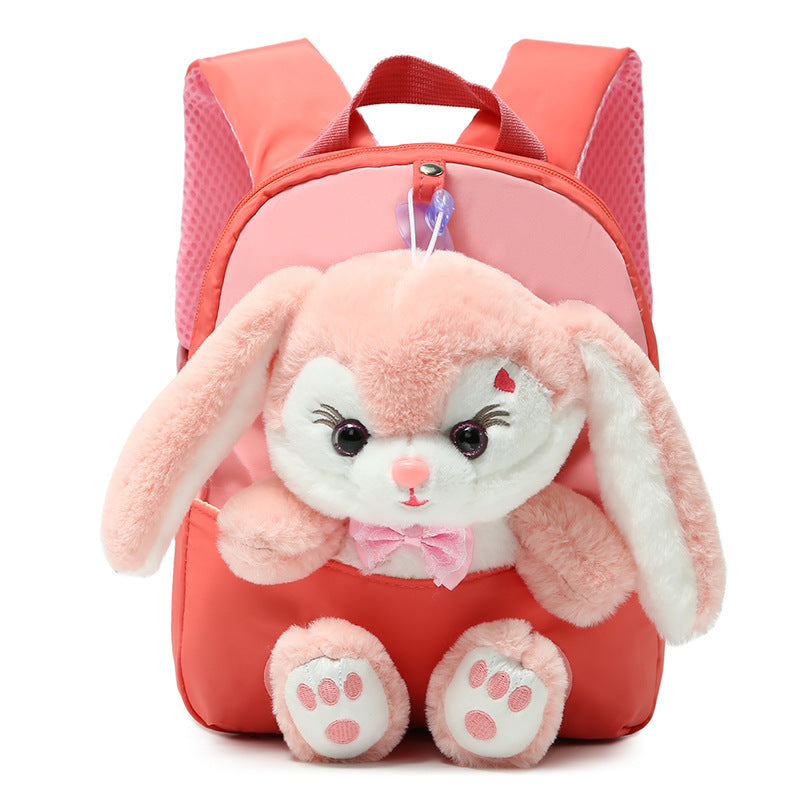 Children's Cartoon Cute Plush Rabbit Grade Doll Elementary School Students' Schoolbags