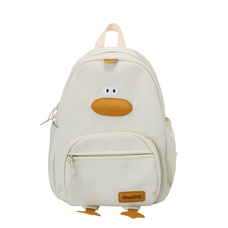 Children's Cartoon White Duck Boys Fun Kindergarten School Bags