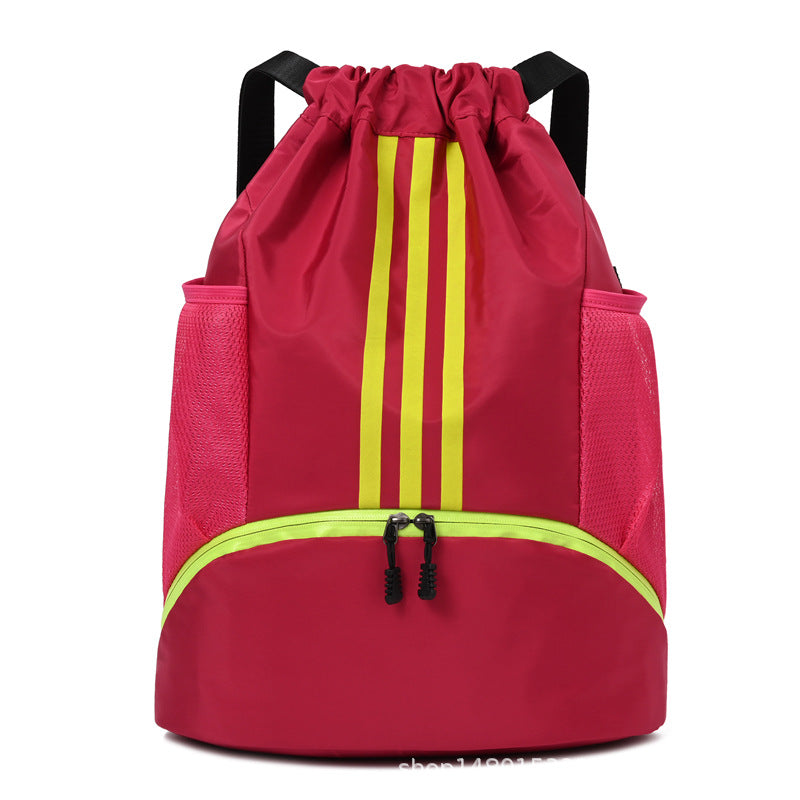 Women's & Men's & Large Capacity Drawstring Basketball Fashion Backpacks