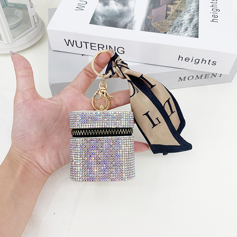 Light Luxury High Sense Headset Pendant Coin Purses