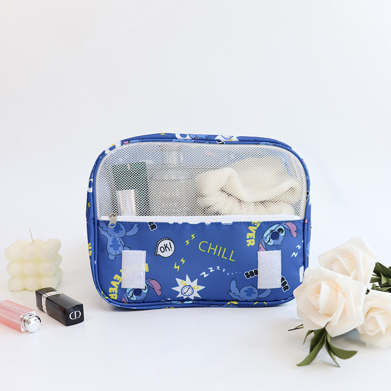 Strictly Selected Disney Waterproof Portable Buggy Large Capacity Hanging Cosmetic Bags