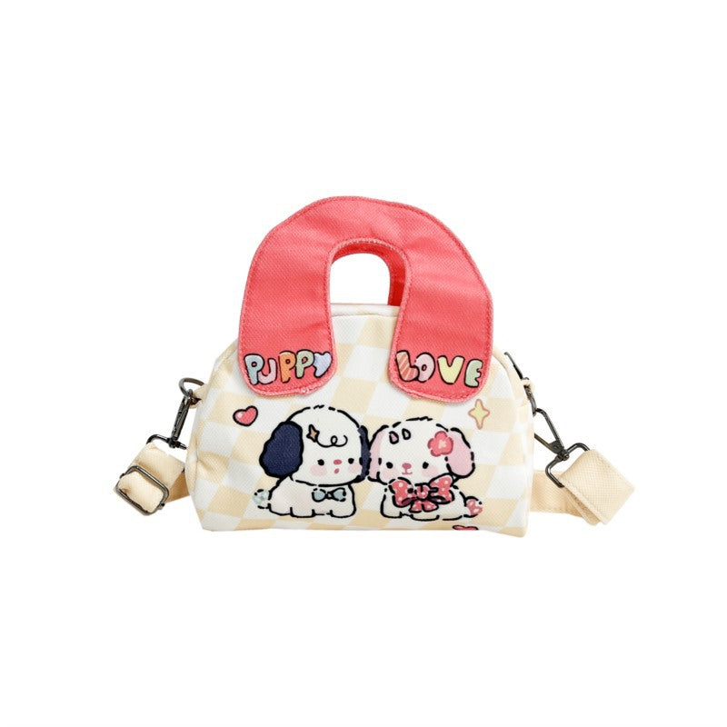 Children's Cute Anime Cartoon Little Versatile Fashion Children's Shoulder Bags