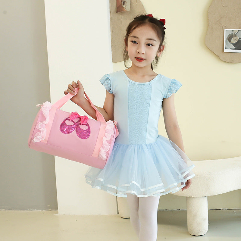 Children's Dance Latin Ballet Princess Dancing Printing Kindergarten School Bags