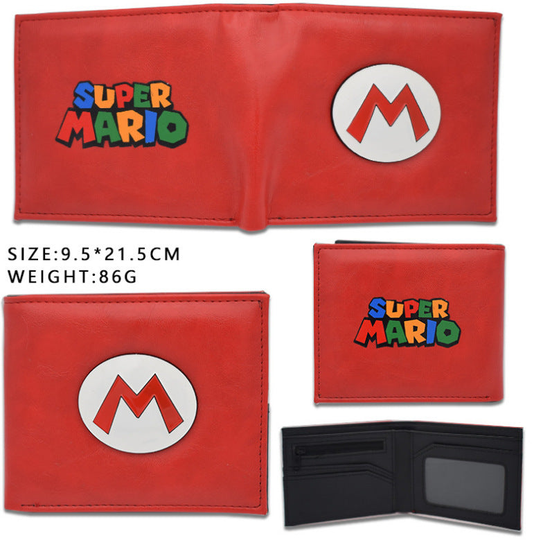 Super Mary Game Anime Peripheral Mario Coin Purses