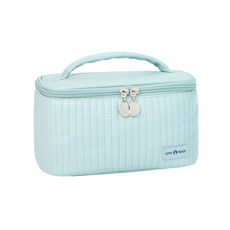 White Collar Cake Candy Color Convenient Wash Cosmetic Bags