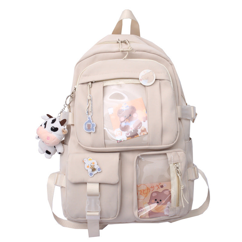 Female Korean High College Junior Cute Backpacks