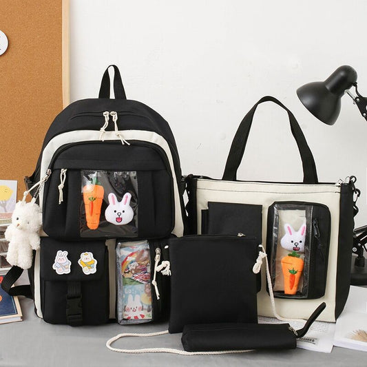 Cute Summer Three To Five Six Elementary School Students' Schoolbags