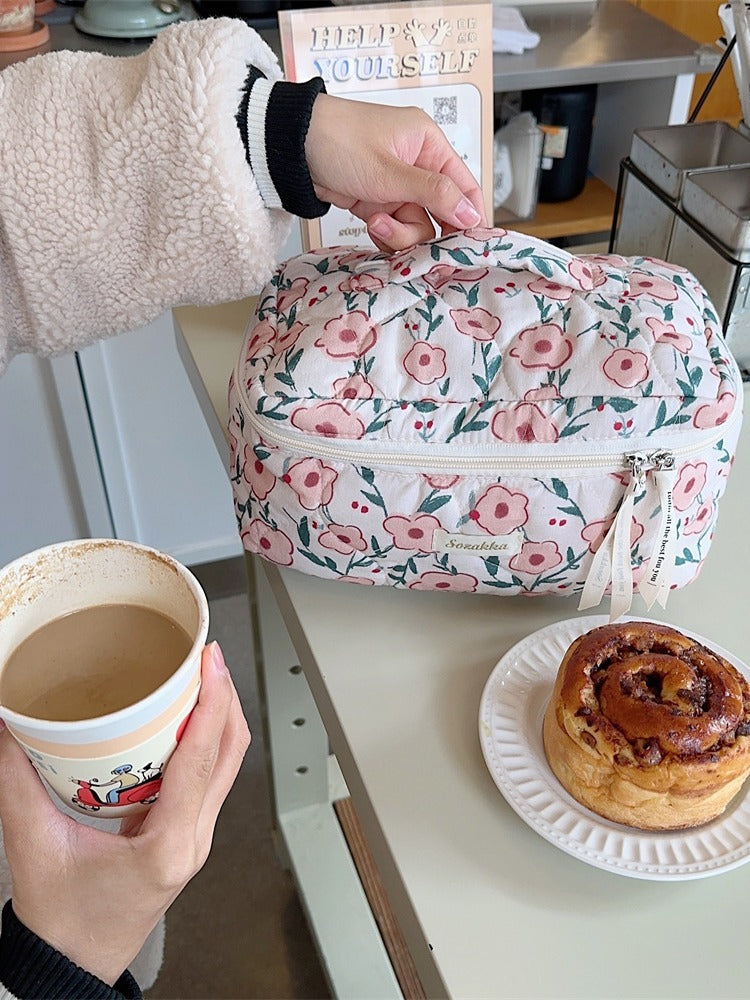 Sacs à cosmétiques portables de grande capacité pour femmes