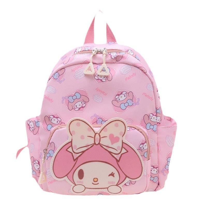 Children's Cartoon Cute Boys Burden Reduction Spine Children's Backpacks