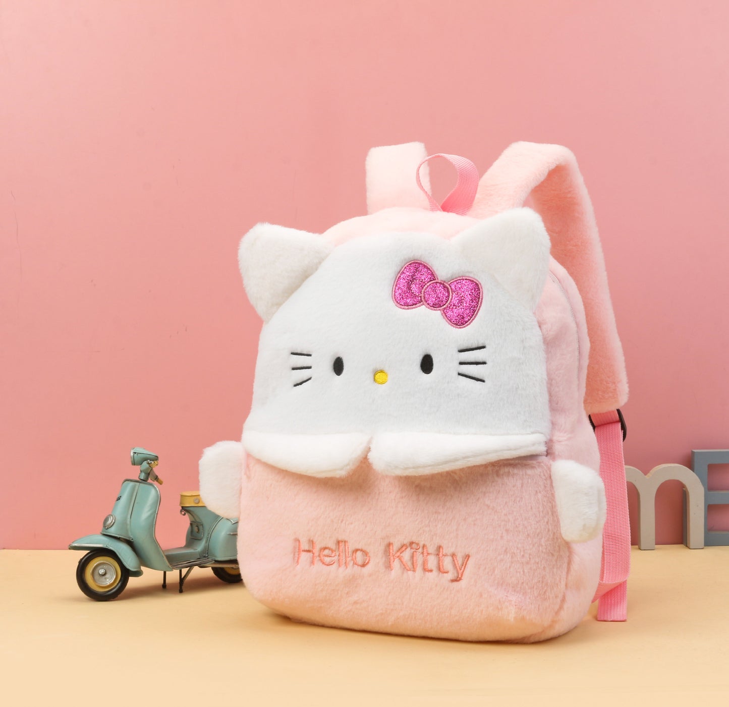 Uniforme polyvalent en peluche de dessin animé, grands sacs à dos pour enfants