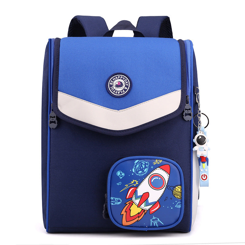 Cartoon Boy Large Capacity For Class Kindergarten School Bags