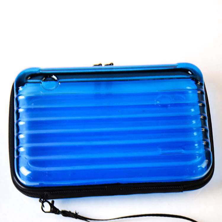 Women's Transparent Overnight Wash Portable Storage Box Cosmetic Bags