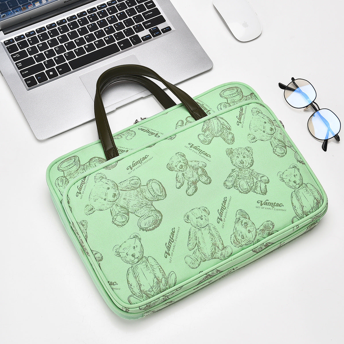 Bear Pattern For Good-looking Fresh Cute Laptop Bags