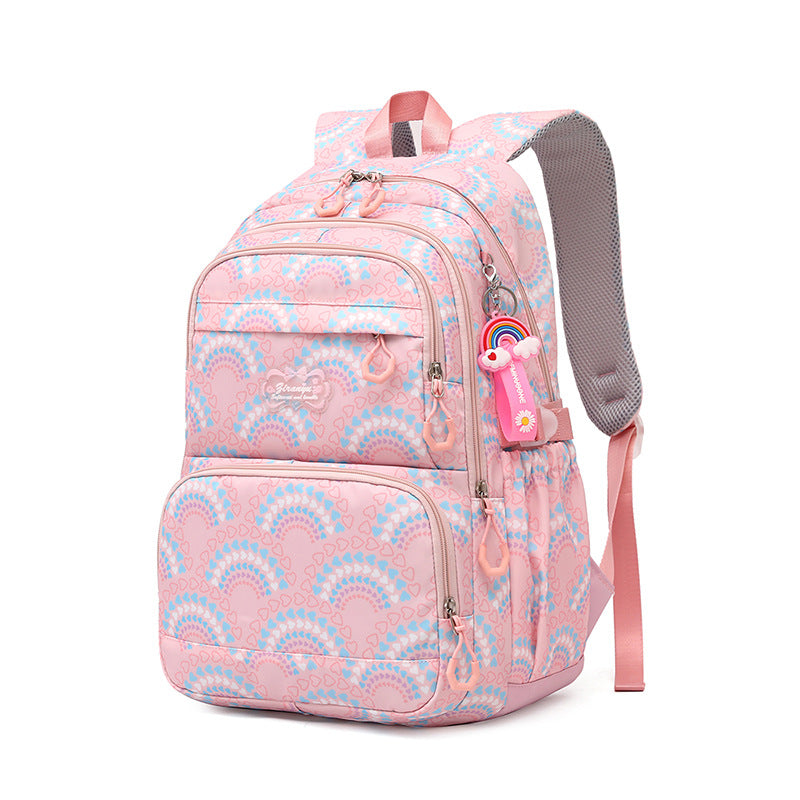 Natural Fish Primary Large Capacity Camouflage Elementary School Students' Schoolbags