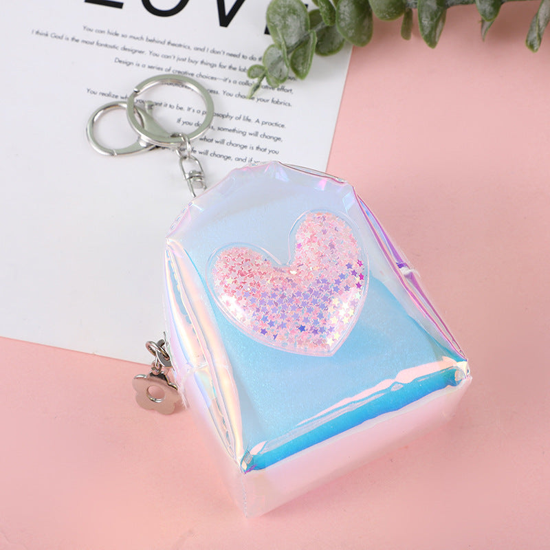 Multifunctional Transparent Western Style Cool Small Coin Purses